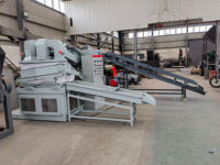 Granulateur automatique de fil de cuivre BRD, contrôlé par PLC, puissance 80 kW, capacité 800-1000 kg/h, recyclage de fil de cuivre usagé, haute pureté