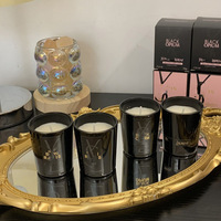 Bougie parfumée de marque, bougie parfumée, parfum d'intérieur, bougie parfumée, coffret cadeau, décoration de la maison, décorations