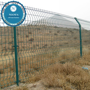 Valla de alambre doble, cerca de malla de alambre de 170x90mm para <span class=keywords><strong>Frontera</strong></span> de campo (Stock de Guangzhou) - Product Image 2