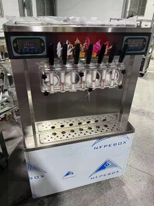 Macchina per Gelato Professionale da Pavimento di Alta Qualità con Funzione Notturna per Mantenere Fresco, 7,5 Gusti, per Gelato Soft - Product Image 3