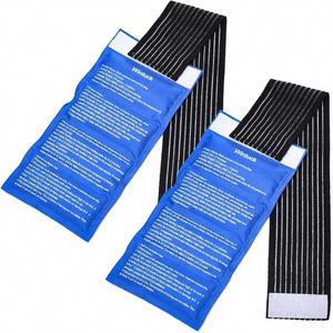 Compresas de Gel Frío (Juego de 2 Piezas) Suaves, Reutilizables, Flexibles, Aptas para Microondas, Compresa Fría/Caliente Ajustable para Aliviar el Dolor de Articulaciones/Músculos - Product Image 1