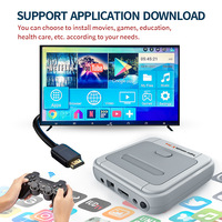 Retro WiFi Super Console X Pro 4K HD TV Consolas de videojuegos para PS1/PSP/N64/DC con más de 50000 juegos con controladores inalámbricos de 2,4G