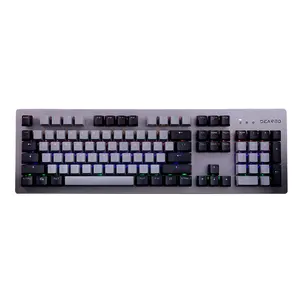 Профессиональная игровая механическая клавиатура Dearmo F1 с Rgb светодиодной подсветкой и выключателем Lk