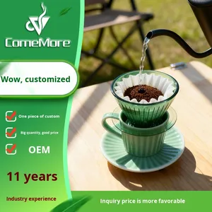 Filtro de Café Manual para Uso Doméstico, Ferramenta de Café em Gotejamento, Copo Filtro de Plástico para Uso em Casa - Product Image 2