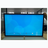 Moniteur à écran tactile capacitif 4K de 55 pouces avec système d'exploitation Android pour l'éducation, la formation et les réunions d'affaires
