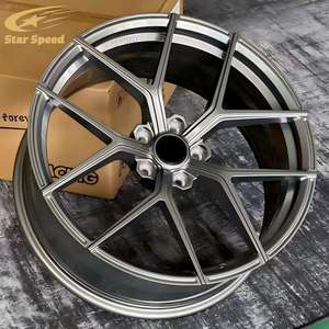 SS forjado 18 19 20 21 22 pulgadas personalizado <span class=keywords><strong>gris</strong></span> acabado ruedas de coche para BMW 5 Series F10 F11 G30 <span class=keywords><strong>Porsche</strong></span> <span class=keywords><strong>Macan</strong></span> 5x5x120 112 llantas de aleación - Product Image 1