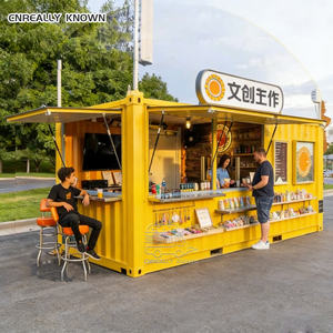 ระบบรถเข็นครัวเคลื่อนที่แบบโมดูลาร์สำหรับร้านอาหารเคลื่อนที่ คาเฟ่ริมทาง และบาร์คอนเทนเนอร์ - Product Image 5