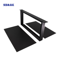 Châssis de serveur en acier personnalisé 1u, fabrication de tôles, boîtier réseau en rack 19 pouces, boîtier d'alimentation en aluminium