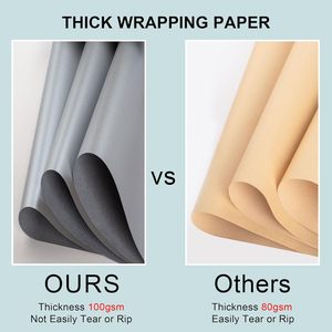 Yarcony Shimmer Silver <b>Wrapping</b> <b>Paper</b> Roll 17 Inches X 33 Feet Solid Color Pearly Lustre Gift Wrap Birthday Packaging - Product Image 5