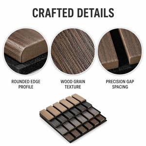 Panel <span class=keywords><strong>de</strong></span> Pared <span class=keywords><strong>de</strong></span> MDF Flexible y Ecológico Moderno con NRC <span class=keywords><strong>de</strong></span> 1.0 y 1 Año <span class=keywords><strong>de</strong></span> Garantía para Hoteles, Escuelas y <span class=keywords><strong>Diseño</strong></span> Gráfico <span class=keywords><strong>de</strong></span> Estudios - Product Image 1