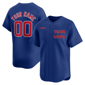 Ontwerp Chicago Us Team Aangepast Team Logo Naam Nummer Mannen Vrouwen Kind Baby Custom Gestikt Honkbal Jersey - Product Image 3
