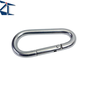 ZCKH-8BS Carbon thép mùa xuân Snap móc Carabiner kẹp cho cắm trại ngoài trời kim loại khóa leo cây treo đồng bằng móc - Product Image 3