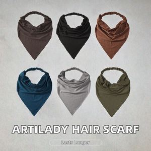 Pañuelo y Diadema Elástica de Algodón Estilo Vintage Artilady con Protección Solar para Mujer - Estilo Turbante para Bodas - Product Image 2