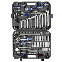 GOODKING Juego de Herramientas Manuales de 145 Piezas en Oferta para Reparaciones del Hogar y del Automóvil, Multifunción, Venta Directa de Fábrica 11451