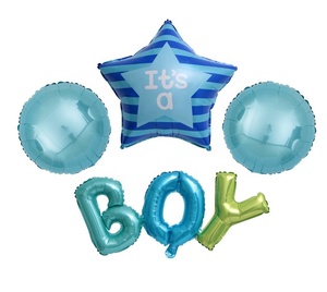 Bébé Ballons c'est un Garçon Fille Hélium Ballons Pour La Fête D'<span class=keywords><strong>anniversaire</strong></span> Bébé Douche Fille Décoration Ballons À Air Jouets Classiques - Product Image 2