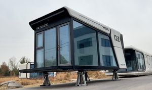 منزل كبسولة فضائية موصى به بشدة، مصنوع من الفولاذ الفاخر، سريع التركيب، بتصميم عصري للمطارات - Product Image 3