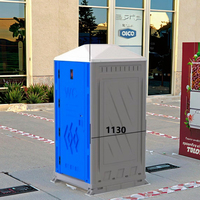 Toilettes et douches mobiles préfabriquées de luxe, toilettes portables d'extérieur pour le camping, les événements et l'utilisation hospitalière
