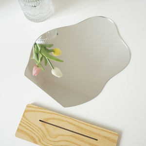 Gương Trang Điểm Bàn Gỗ Đứng Đồ Nội Thất Trang Trí Không Đều Gương Trang Điểm - Product Image 3