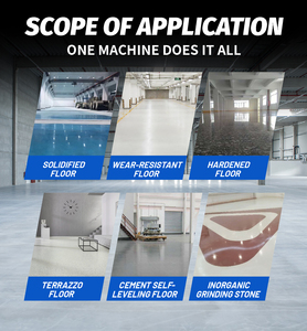 Nouvelle polisseuse électrique en marbre de 17 pouces pour le nettoyage des sols domestiques avec carreaux émaillés pour le nettoyage des coins - Product Image 3
