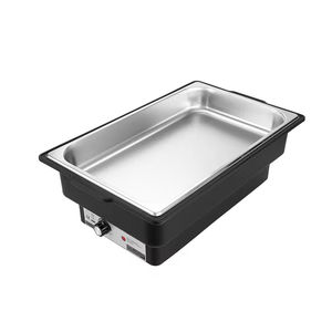 Electric Chafing Dish Rectangular Buffet <b>Server</b> Stainless Steel Lid <b>Food</b> Warmer for Hotel Restaurant Catering - Product Image 4