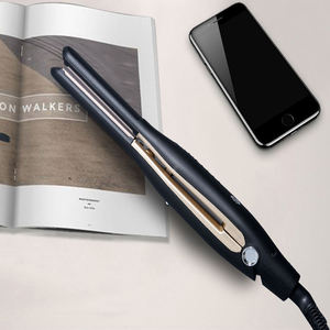 Petite attelle multifonctionnelle pour hommes et femmes, bâton de <span class=keywords><strong>cheveux</strong></span> bouclés et <span class=keywords><strong>ondulés</strong></span>, <span class=keywords><strong>fer</strong></span> plat <span class=keywords><strong>à</strong></span> <span class=keywords><strong>lisser</strong></span> <span class=keywords><strong>à</strong></span> régulation de température en céramique 3D - Product Image 6