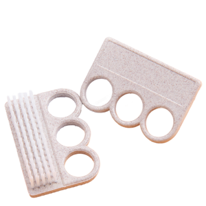 Brosse de nettoyage des ongles à poils durs, brosse à poussière en plastique pour manucure et photothérapie - Product Image 1