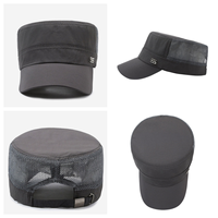 Casquette de baseball réglable à visière plate en polyester pour adultes, séchage rapide, sportive, pour la pêche et la plage, avec logo personnalisé, toutes saisons, pour l'extérieur