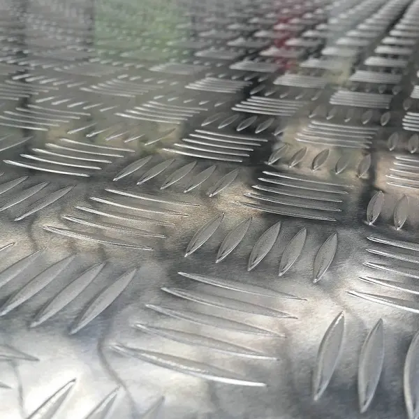 Hoja/placa en relieve de aluminio, 5454, 5083, 5086, 5456, 2024, 2014, 6061