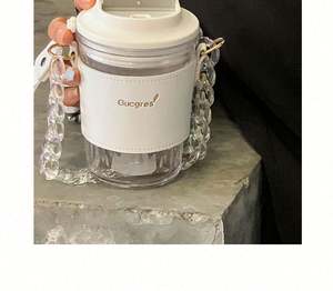 Tasse créative tendance unisexe en forme de cœur avec paille, style japonais 2023, 420 ml, double paroi isolée, écologique, mignonne et pratique - Product Image 2