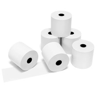 Rouleaux de papier thermique pour caisse enregistreuse POS, formats 57x30mm, 57x40mm, 57x50mm, 80x50mm, 80x60mm, 80x70mm, 80x80mm