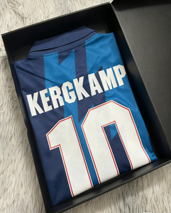 Camiseta de Fútbol Personalizada al por Mayor, Estilo Retro del Arsenal, Calidad Tailandesa, para Fanáticos y Jugadores, Camiseta de Fútbol Personalizable, Tallas S-4XL, Bergkamply - Product Image 1