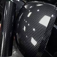 Film de protection PPF en PVC noir 8 mil effet fibre de carbone auto-réparant, anti-UV 99% et anti-IR 90%, pour carrosserie de véhicule, décalcomanies protectrices, rouleau personnalisé OEM