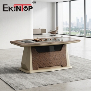 Table basse en bois de conception ronde à prix de gros - Product Image 1