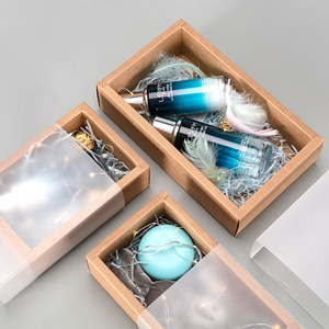 Bán Buôn Tùy Chỉnh Điện Thoại Di Động Trường Hợp Bao Bì Gấp Hộp Quà Tặng Với Cửa Sổ PVC Biểu Tượng Tùy Chỉnh In Ấn Trượt Ngăn Kéo Hộp Bao Bì - Product Image 5