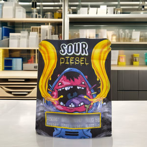 Imprimé sur mesure des milliers de designs créatifs refermables cr protection enfant 1G 35 7G 14g 28g 1oz sac en <span class=keywords><strong>film</strong></span> polyester - Product Image 3