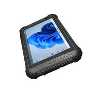 Tablette industrielle robuste de 8 pouces, PC Windows 10, résolution 1200x1920, écran tactile 10 points, étanche IP65, utilisation professionnelle