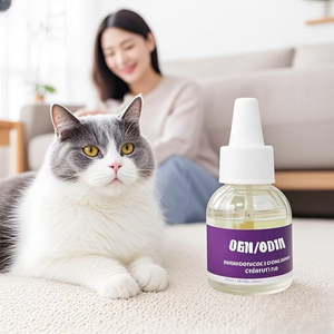 Phéromone Chiens Calmant Diffuseur Kit Plug-in Recharge Pack pour Chiens Aide Animal Réduire Le Stress Gratter Pulvérisation - Product Image 1