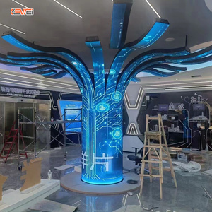 Full Color P1.53 <span class=keywords><strong>Led</strong></span> Digitaal Billboard Indoor Reclame Muziek <span class=keywords><strong>Tv</strong></span> <span class=keywords><strong>Led</strong></span> Speler Creatieve Vorm <span class=keywords><strong>Led</strong></span> Scherm - Product Image 1