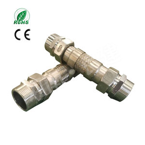 Tuyau <span class=keywords><strong>flexible</strong></span> en acier inoxydable avec tube ondulé télescopique et <span class=keywords><strong>gaine</strong></span> extérieure en silicone ignifuge pour livraison express - Product Image 5