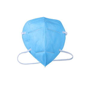 Protección no tejida plana doble filtro <span class=keywords><strong>de</strong></span> polvo <span class=keywords><strong>de</strong></span> cara máscara con la respiración y correa ajustable <span class=keywords><strong>de</strong></span> la cabeza - Product Image 5