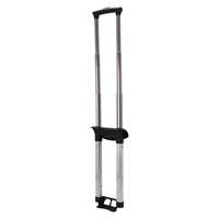 Poignée de chariot à bagages réglable en gros pour sac de valise souple poignée de traction étendue durable