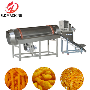 Fried Baking Kurkure Corn Grits Snack Food Fabrique une ligne d'équipement de machines - Product Image 5