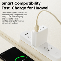 Kabel Pengisian Cepat Toocki 100W Berbahan Paduan Seng dengan Indikator Pintar, Kabel PD untuk Transfer Data Laptop di Rumah