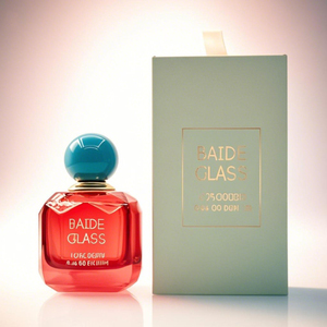 Luxury Red Perfume <b>Bottle</b> Empty Crimp Pump Sprayer 30ml 50ml 100ml Glass Zamac Cap Perfume <b>Bottle</b> with Tube <b>Box</b> - Product Image 5