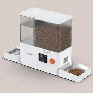Comedero Automático para Mascotas CITICITY de 8.5L, Tazón Redondo de Silicona, Dispensador de Comida Seca de Acero Inoxidable para Perros Grandes, Forma de Botella - Product Image 5