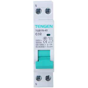 Disjoncteur différentiel Tengen TGB1NLE-40 1P+N C16 40A Protection domestique - Product Image 3