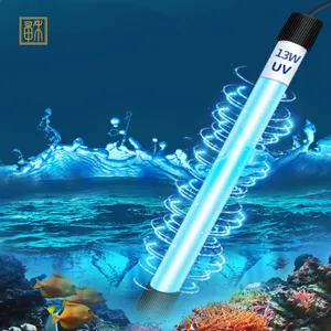 Zaohetian 5W 7W 11W Fish Tank Sterilization Lamp Aquarium Small UV Light Aquarium Germicidal Lamp