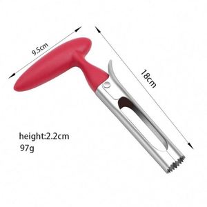 Herramientas de Cocina al por Mayor, Cuchilla Afilada con Filo Dentado para Quitar el Núcleo, Descorazonador de Frutas de Acero Inoxidable - Product Image 6