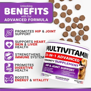 OEM Factory Multivitamins Dog Chews Pet Health Care Supplements Custom Formula Natural Soft Chews Dog Supplements and Vitamins - Product Image 2