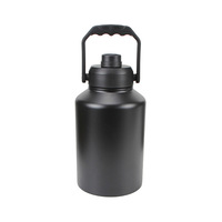 Tragbare Handgehaltene 304 Edelstahl Isolierte Wasserkanne Doppelwandiger Großer Eiseimer für Outdoor Camping Reisen